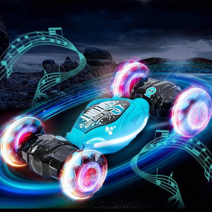 Drift car with LED lights
