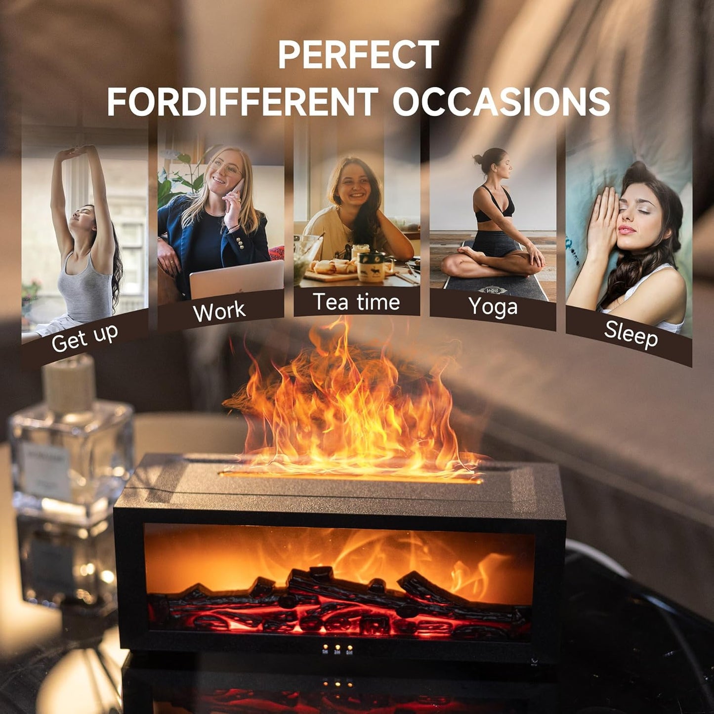Multifunctional flame diffuser perfect for different occasions