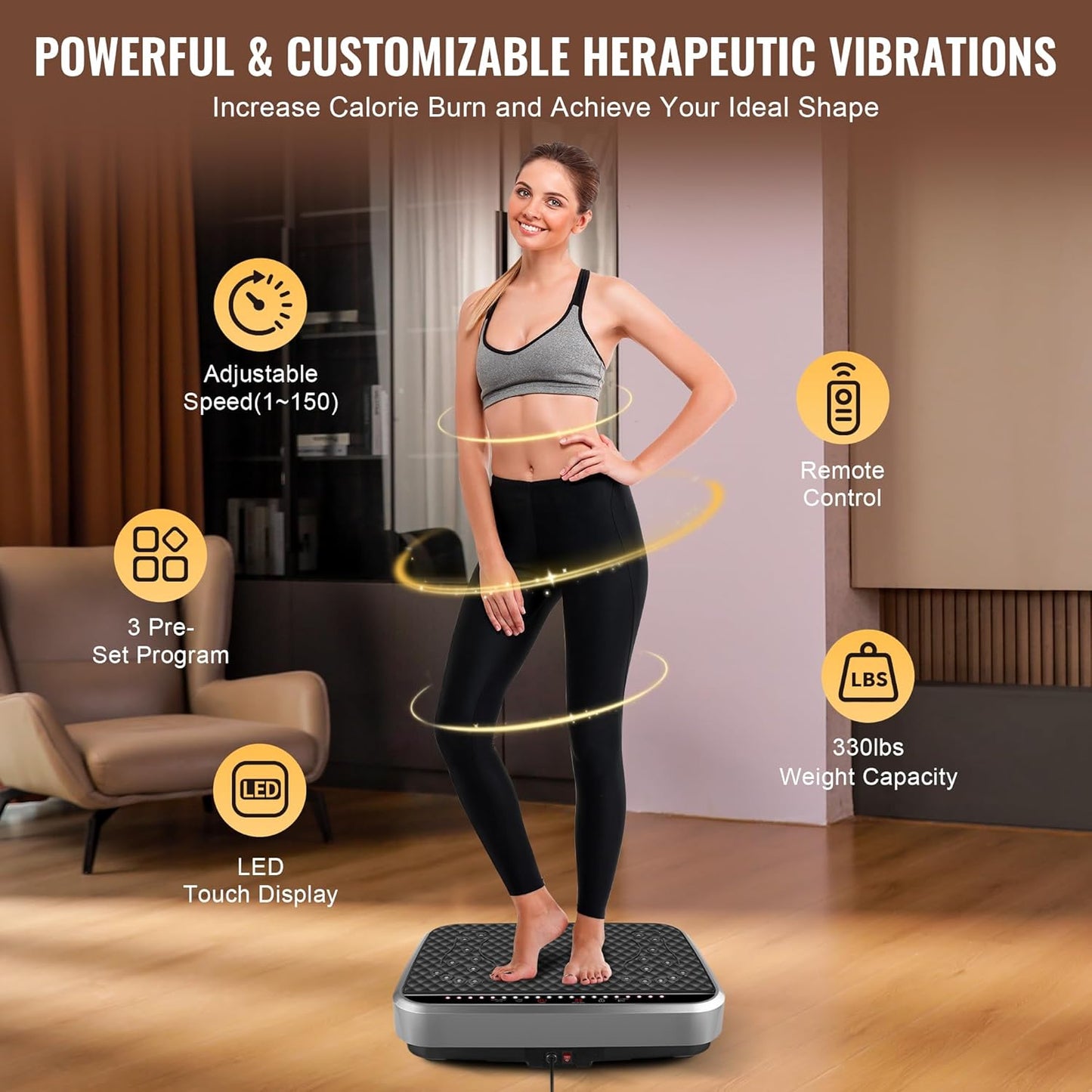 HYHY™ Whole Body Vibration Plate - HYHY TECHNOLOGY