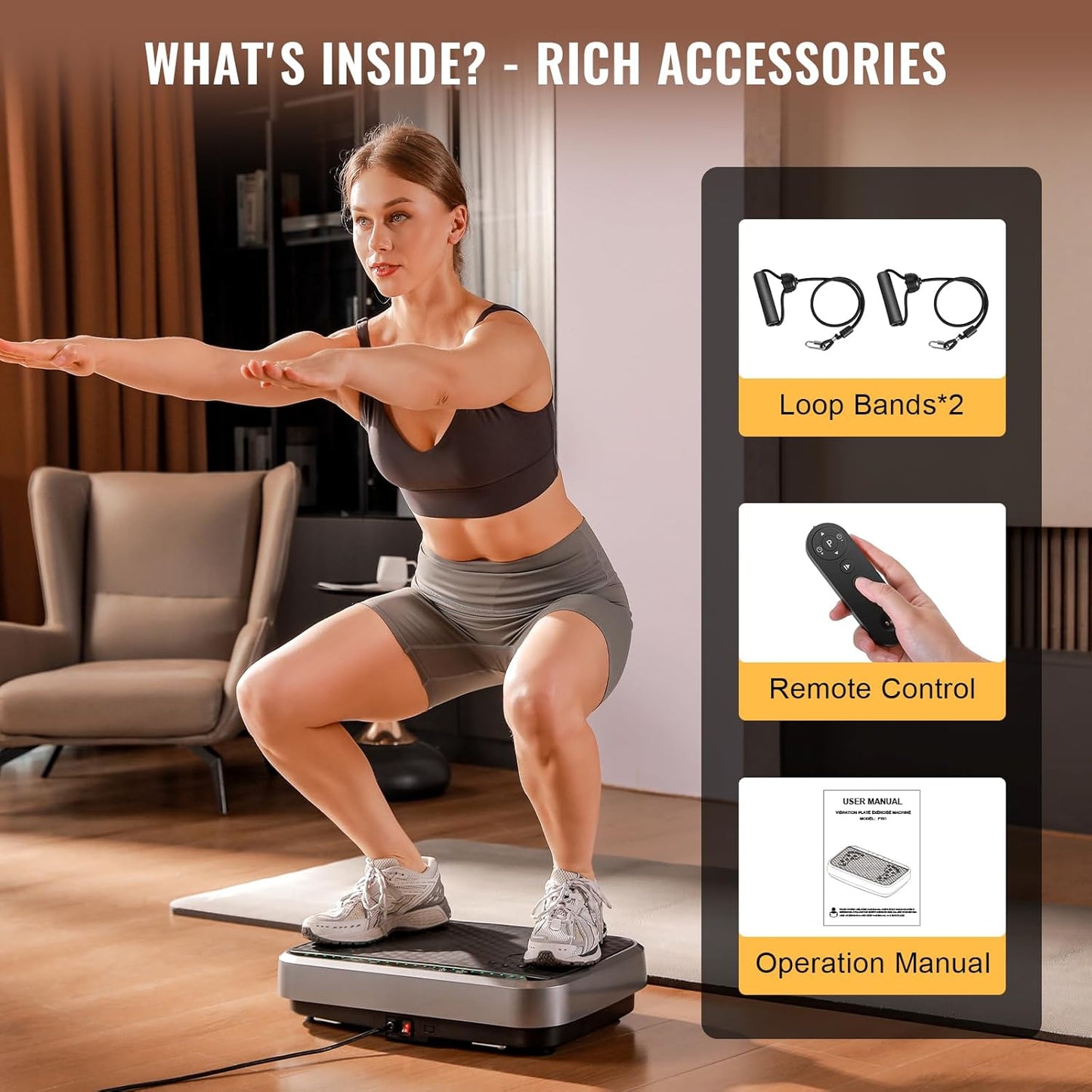 HYHY™ Whole Body Vibration Plate - HYHY TECHNOLOGY
