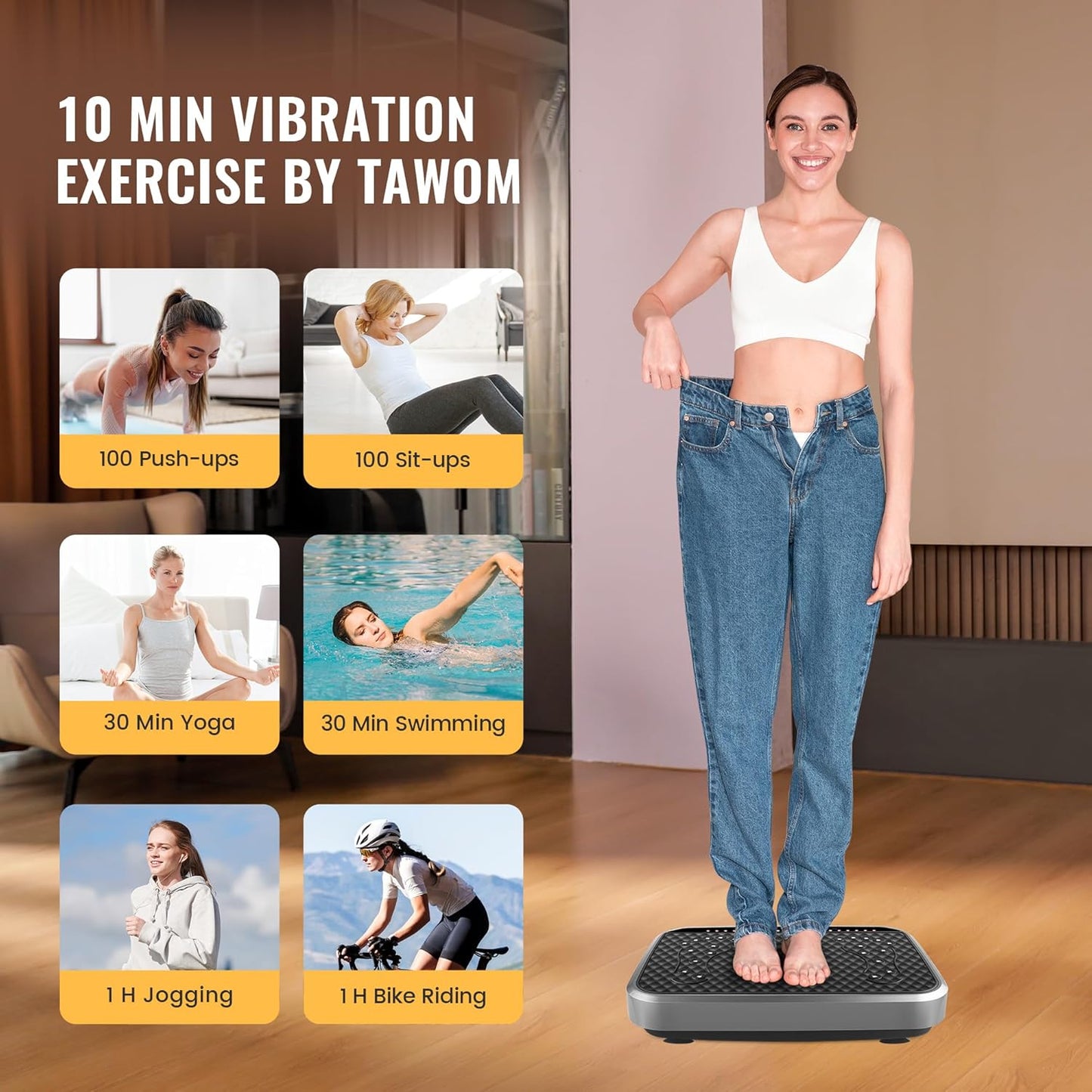 HYHY™ Whole Body Vibration Plate - HYHY TECHNOLOGY